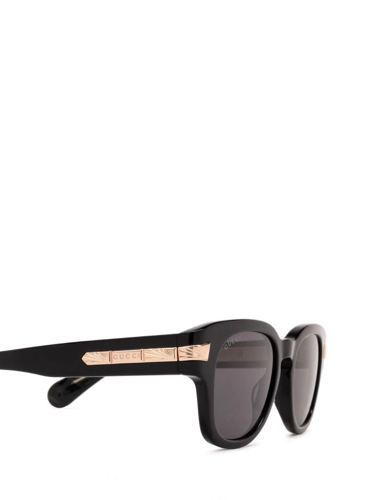 商品Gucci|Gg1518s Black Sunglasses,价格¥4252,第3张图片详细描述