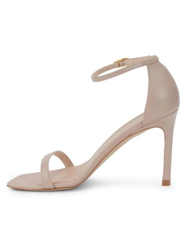 商品Stuart Weitzman|Amelina Leather Ankle-Strap Sandals,价格¥1840,第4张图片详细描述