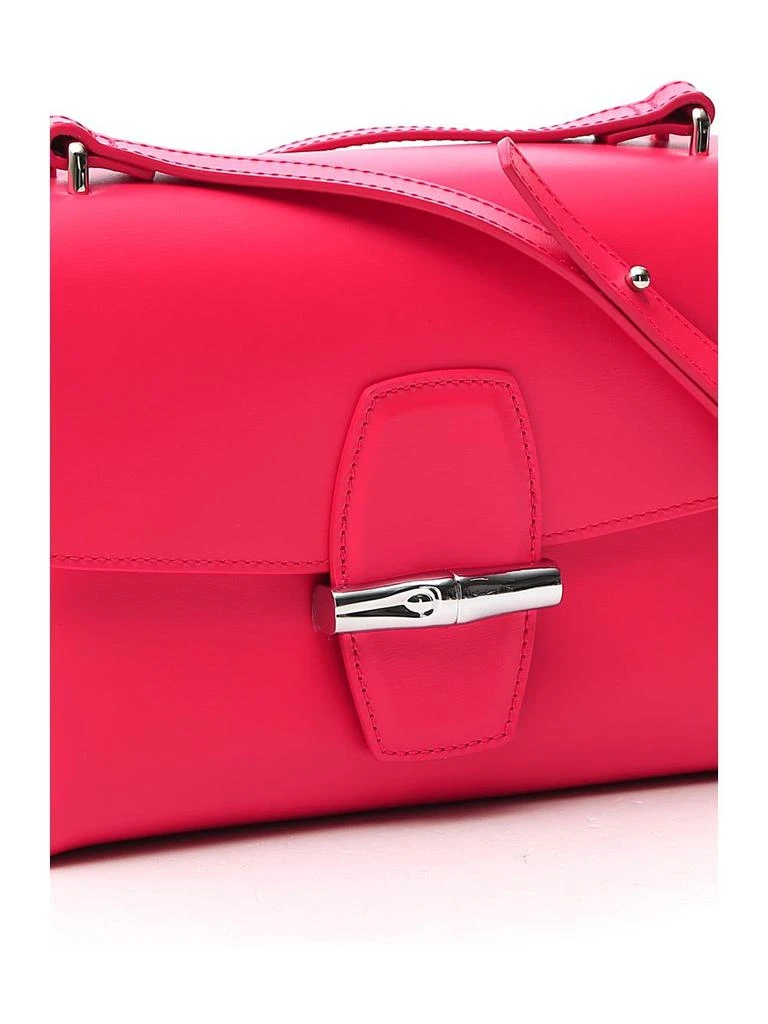 商品Longchamp|Longchamp Roseau Foldover Top Crossbody Bag,价格¥3161,第4张图片详细描述