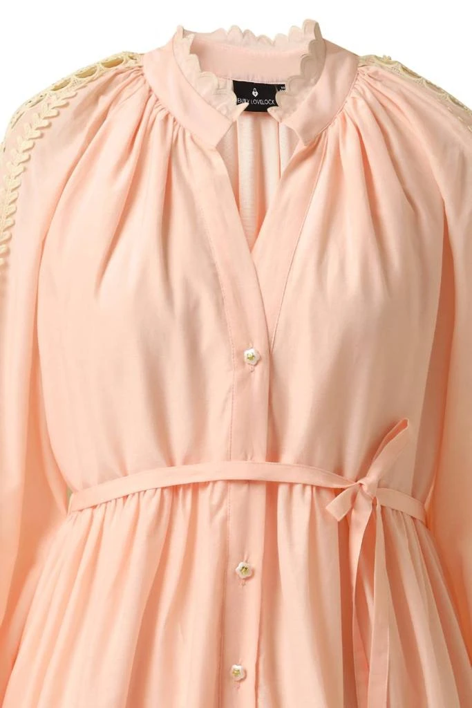 商品EMILY LOVELOCK|Lucy Dress In Rose Pink,价格¥1254,第3张图片详细描述