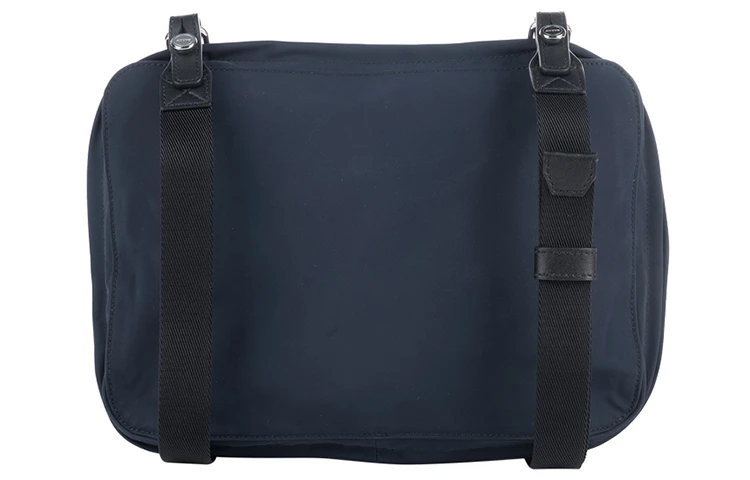 商品[国内直发] Bally|巴利 Fixie 条纹Logo印花 尼龙 背包双肩包 中号 男款 蓝色,价格¥2737,第8张图片详细描述