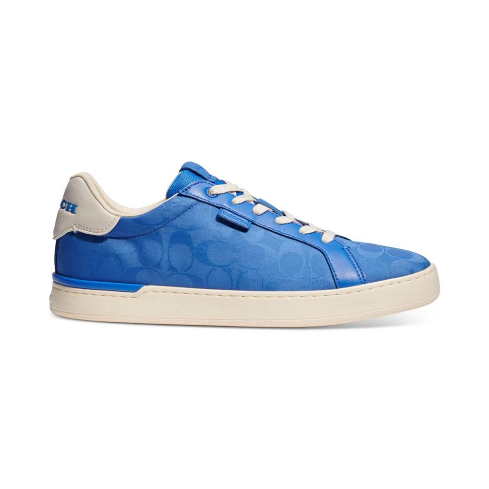 商品Coach|Men's Lowline Signature Lace-Up Low-Top Sneakers,价格¥454,第3张图片详细描述