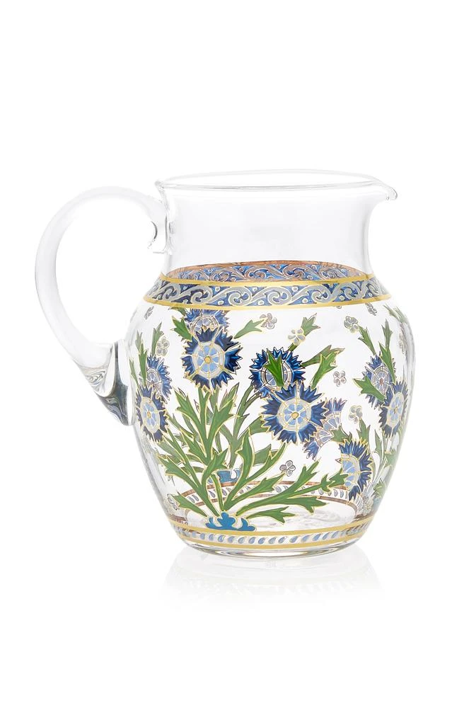 商品Lobmeyr|Lobmeyr - Exclusive Persian Glass Pitcher No.4 - Blue - Moda Operandi,价格¥5726,第1张图片