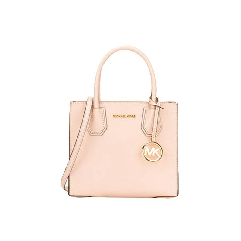 商品Michael Kors|美国直邮Michael Kors 奥莱 MERCER 中号牛皮革女士单肩斜挎手提包,价格¥2169,第1张图片