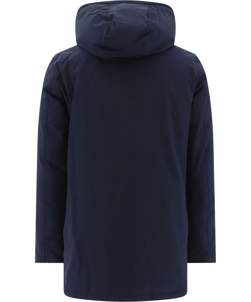 Woolrich Men's  Blue Other Materials Coat商品第2张图片规格展示