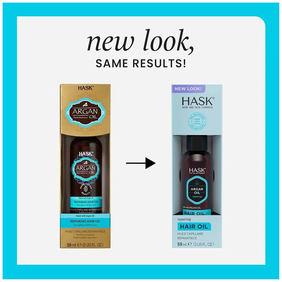 商品Hask|Repairing Shine Hair Oil Argan Oil,价格¥40,第3张图片详细描述