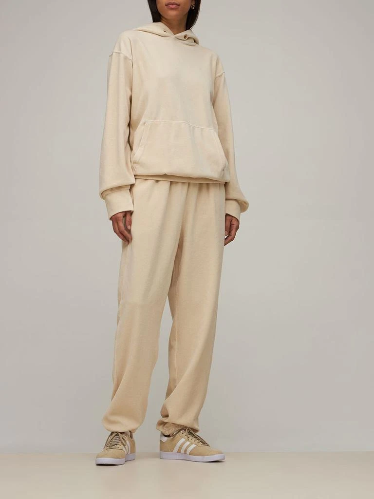 商品Les Tien|Classic Velour Sweatpants,价格¥490,第1张图片详细描述