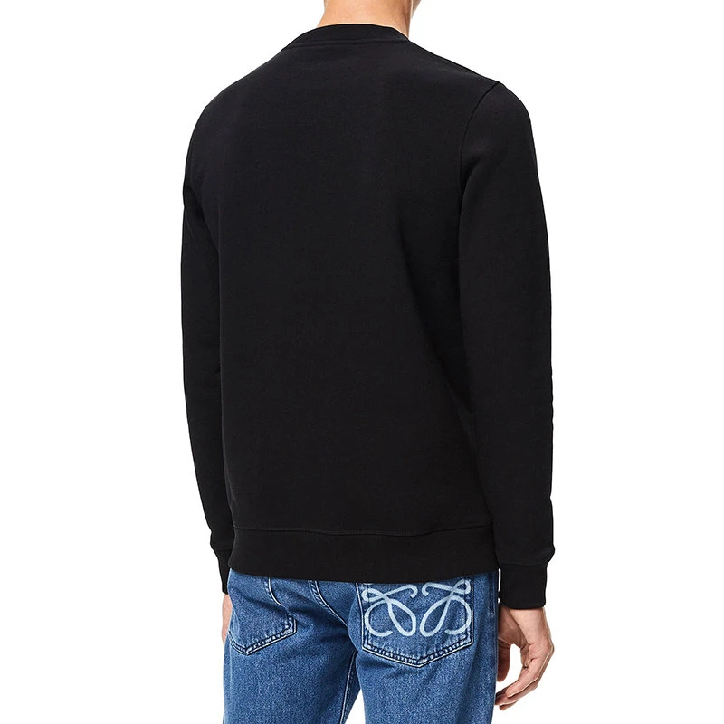 商品Loewe|【预售3-7天】LOEWE/罗意威 22年早春新款 男士黑色棉质Logo Anagram刺绣长袖运动衫卫衣H526341XA1-1100,价格¥4946,第6张图片详细描述