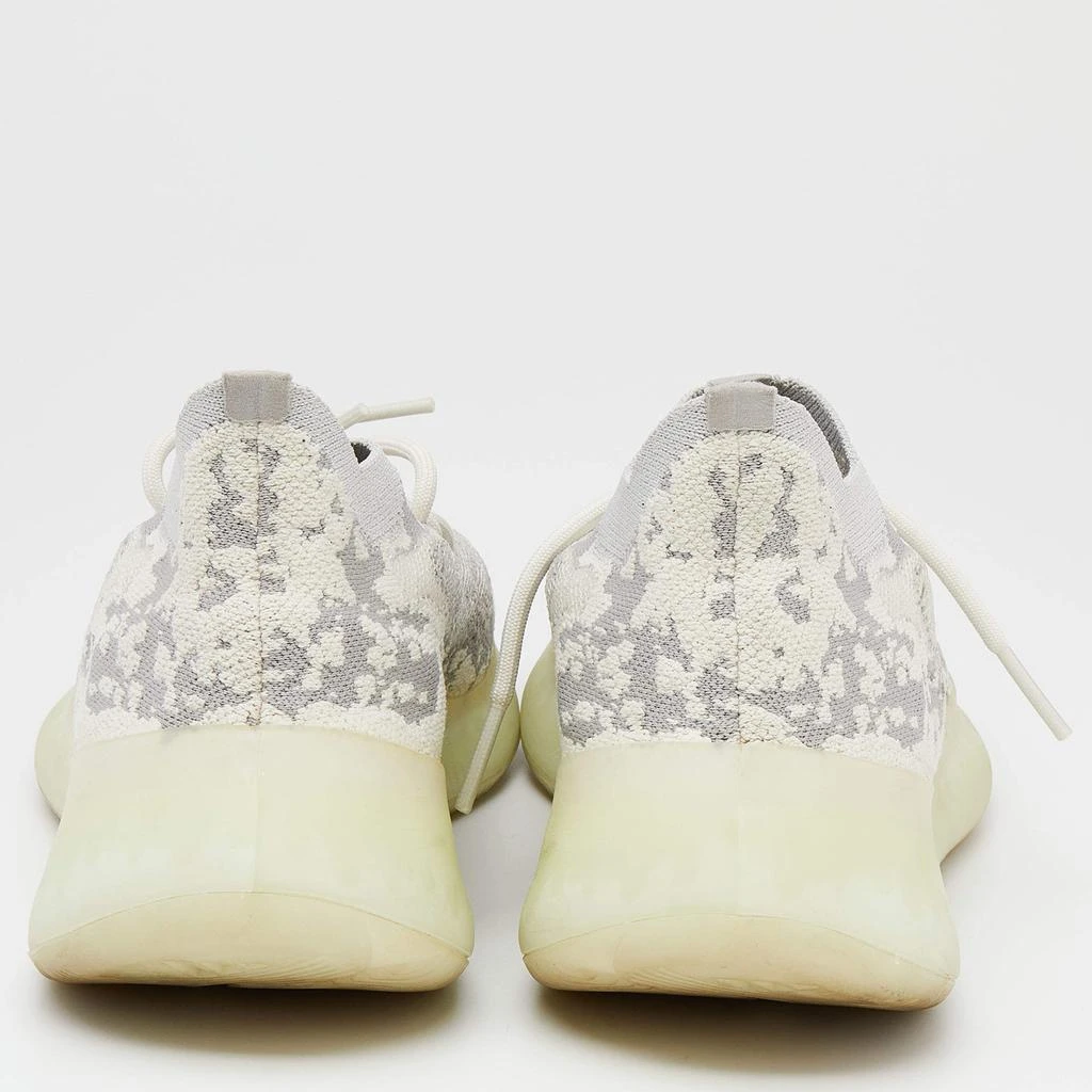 商品[二手商品] YEEZY|Yeezy x Adidas Grey/White Knit Fabric Boost 380 Alien Sneakers Size 44,价格¥1168,第5张图片详细描述