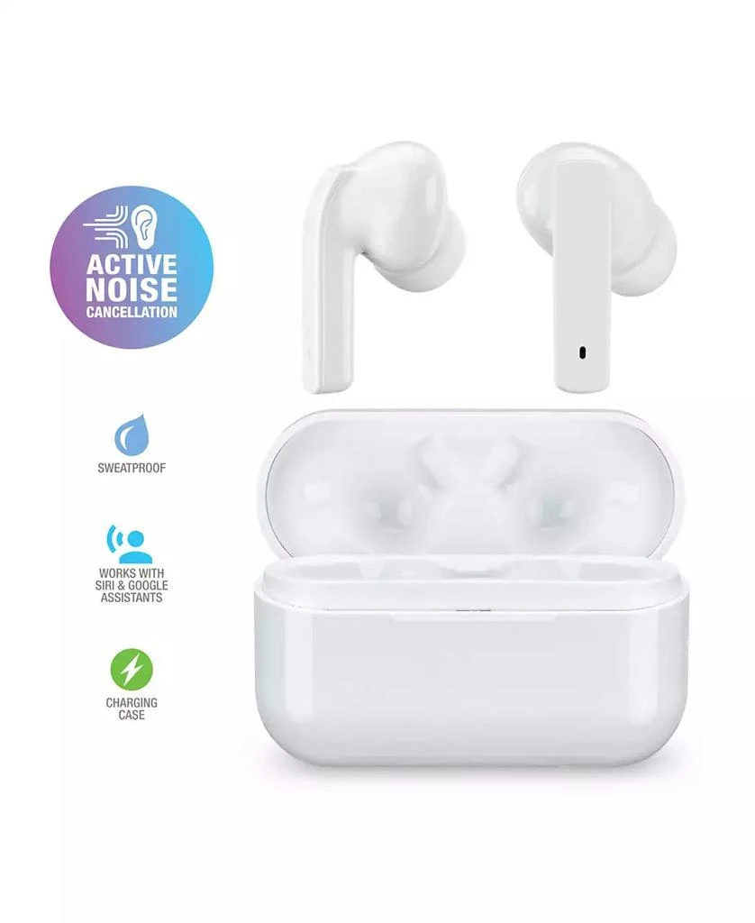 商品iLive|Truly Wire-Free Earbuds with Active Noise Canceling, IAEBT411W,价格¥374,第4张图片详细描述