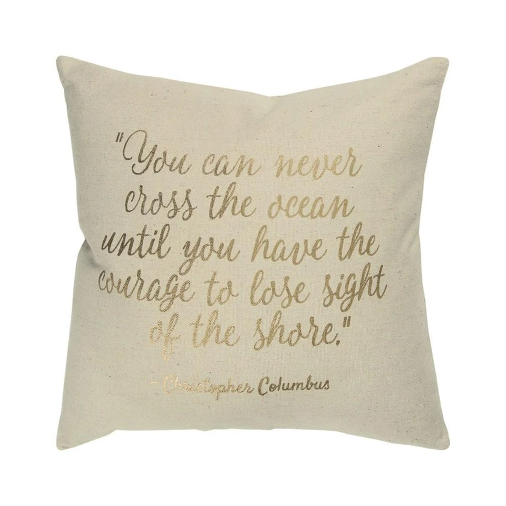 商品Rizzy Home|Sentiment Polyester Filled Decorative Pillow,价格¥303,第1张图片