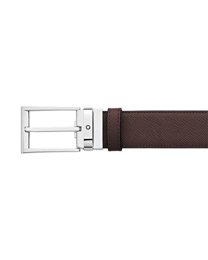 商品MontBlanc|Men's Contemporary Reversible Leather Belt,价格¥3105,第3张图片详细描述