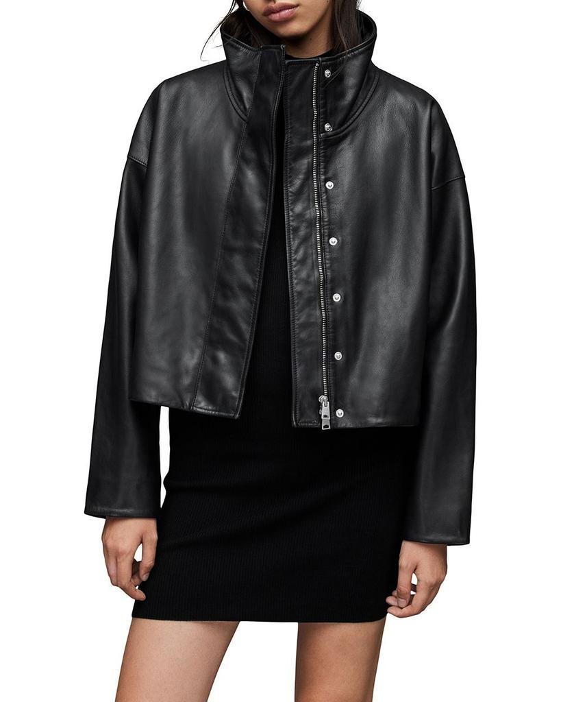 商品ALL SAINTS|Ryder Leather Jacket,价格¥4905,第1张图片