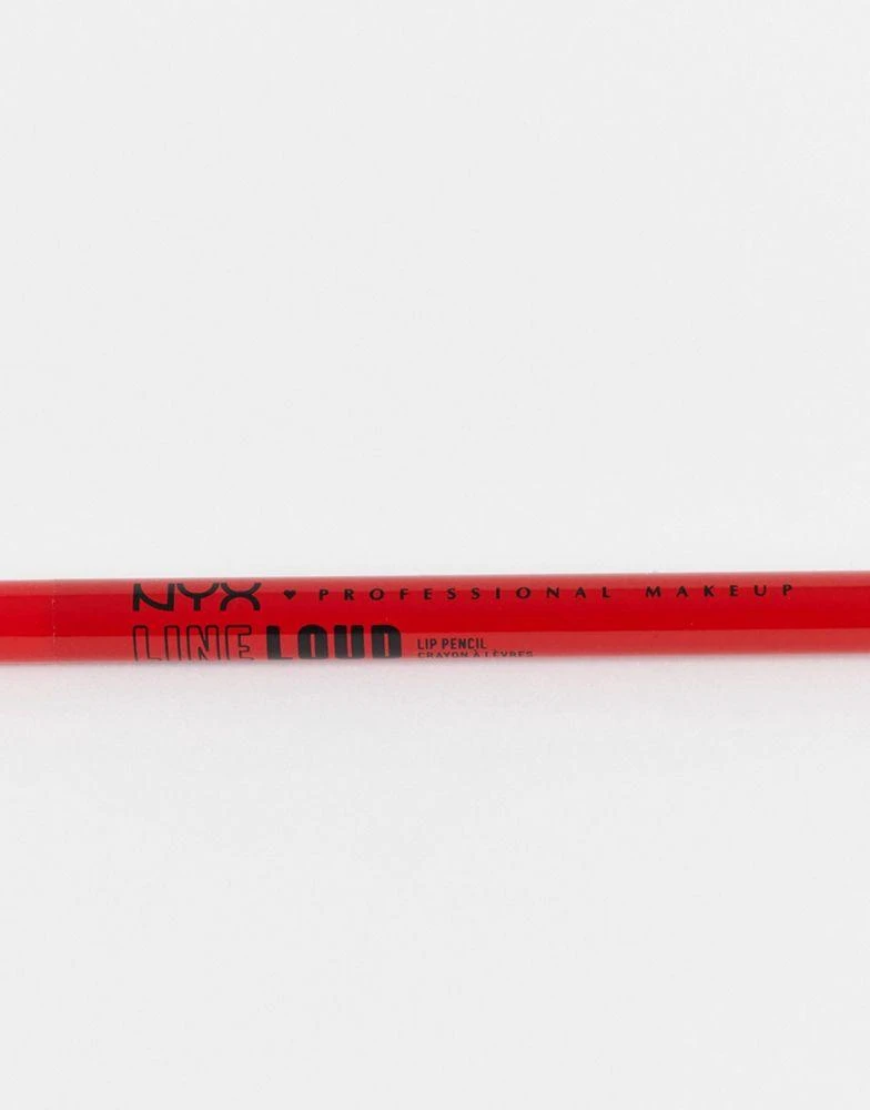 商品NYX Professional Makeup|NYX Professional Makeup Longwear Line Loud Matte Lip Liner - Rebel Red,价格¥80,第4张图片详细描述