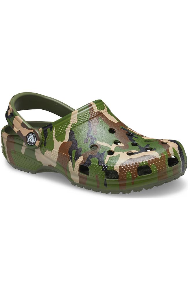 Classic Printed Camo Clogs - Army Green/Multi商品第1张图片规格展示