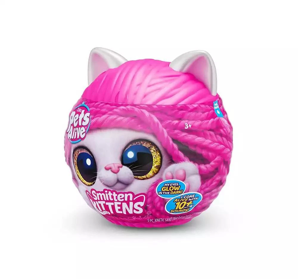 商品Pets Alive|Surprise Smitten Kittens Interactive Plush,价格¥135,第3张图片详细描述