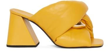 商品JW Anderson|链条扭纹皮革穆勒鞋,价格¥3066,第2张图片详细描述