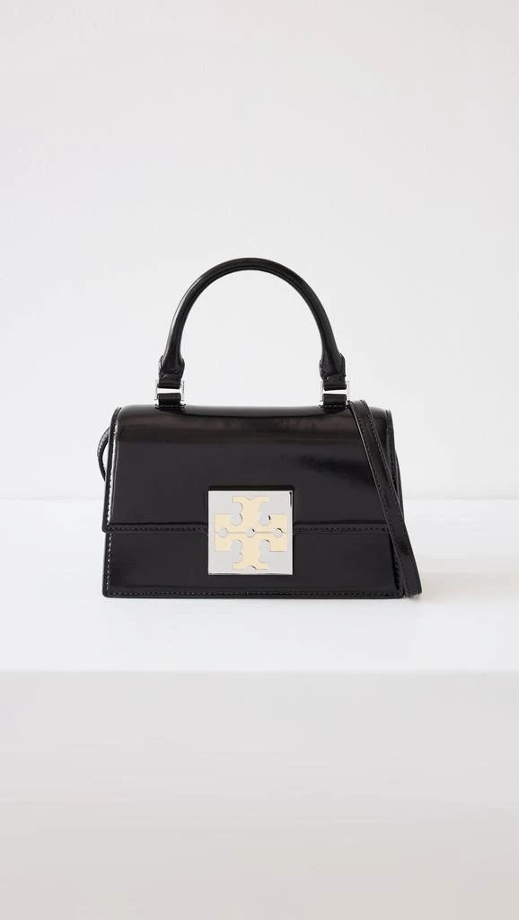 商品Tory Burch|Trend Spazzolato Mini Top-Handle Bag,价格¥2790,第2张图片详细描述