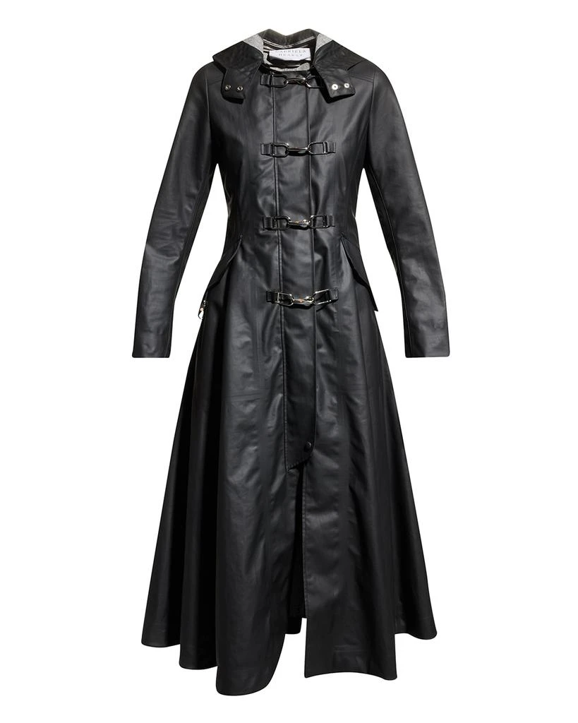 商品Gabriela Hearst|Coleman Long Coat w/ Detachable Hood,价格¥7197,第2张图片详细描述