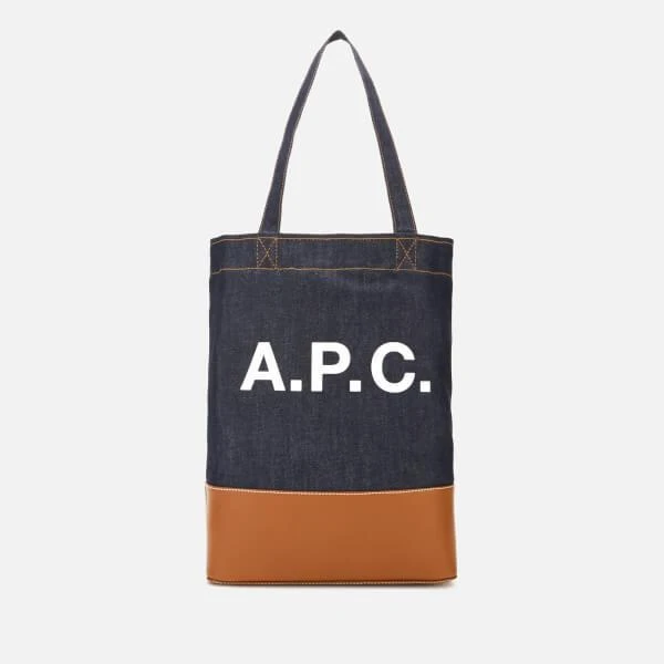 商品A.P.C.|女士Axelle 帆布&皮革托特包,价格¥2049,第1张图片