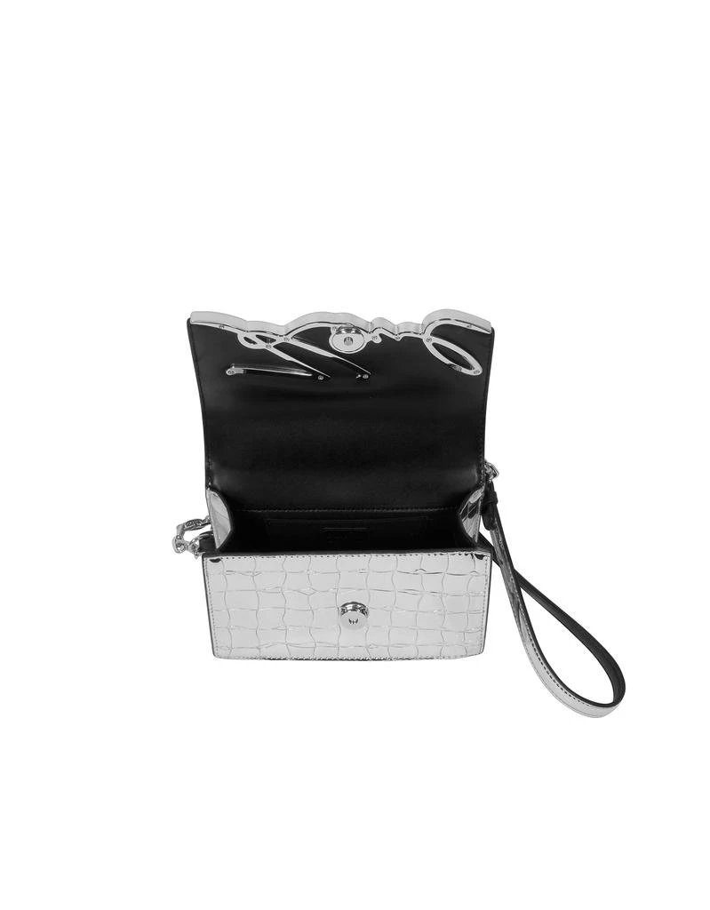 商品Karl Lagerfeld Paris|金属色小号单肩包,价格¥1371,第2张图片详细描述