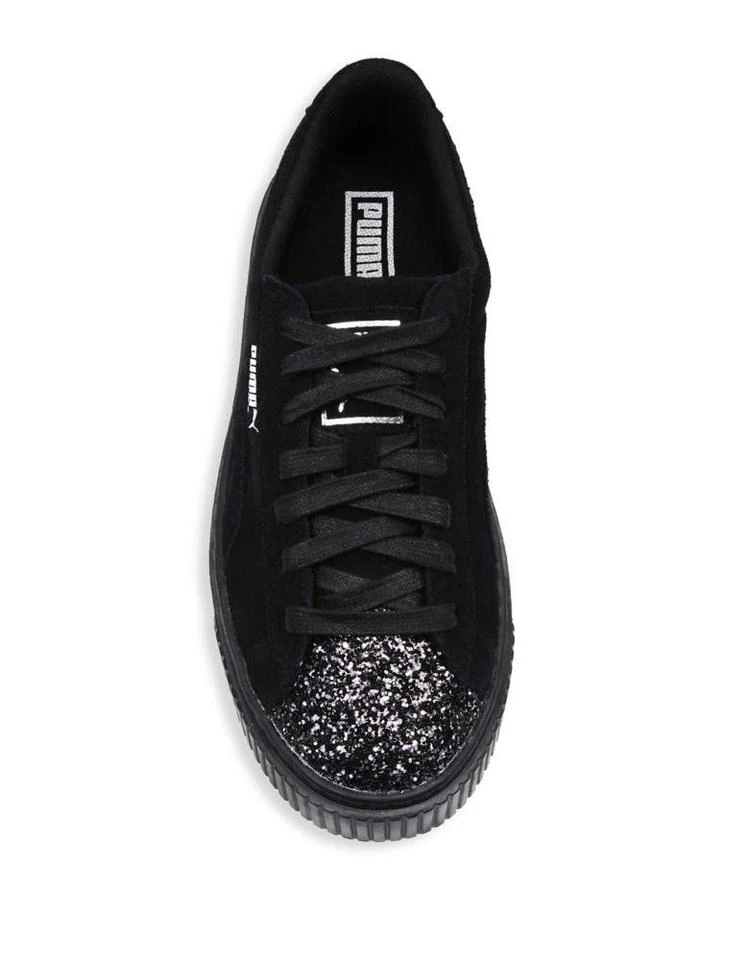 商品Puma|女士亮片麂皮休闲运动鞋,价格¥151,第5张图片详细描述