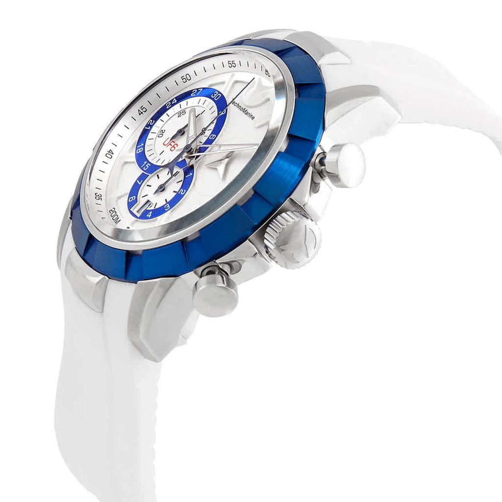 商品TechnoMarine|Technomarine UF6 Chronograph Quartz White Dial Mens Watch TM-615013,价格¥927,第2张图片详细描述