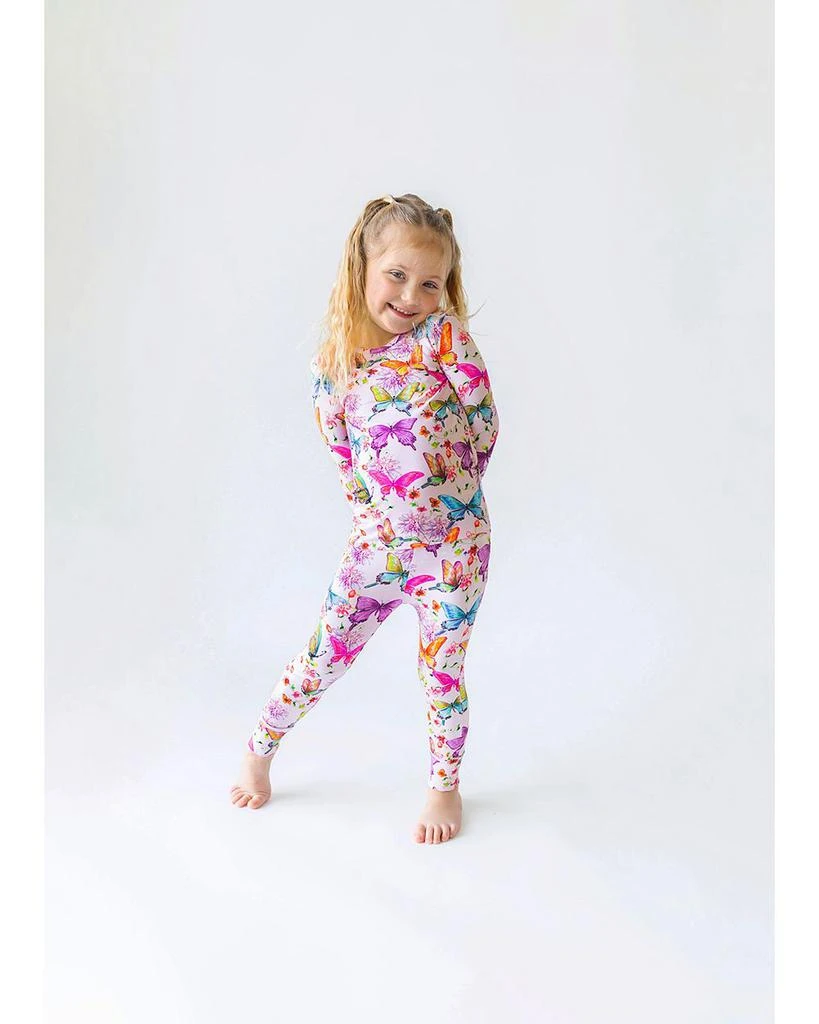 Girls' Butterfly Print Pajama Set - Baby, Little Kid 商品