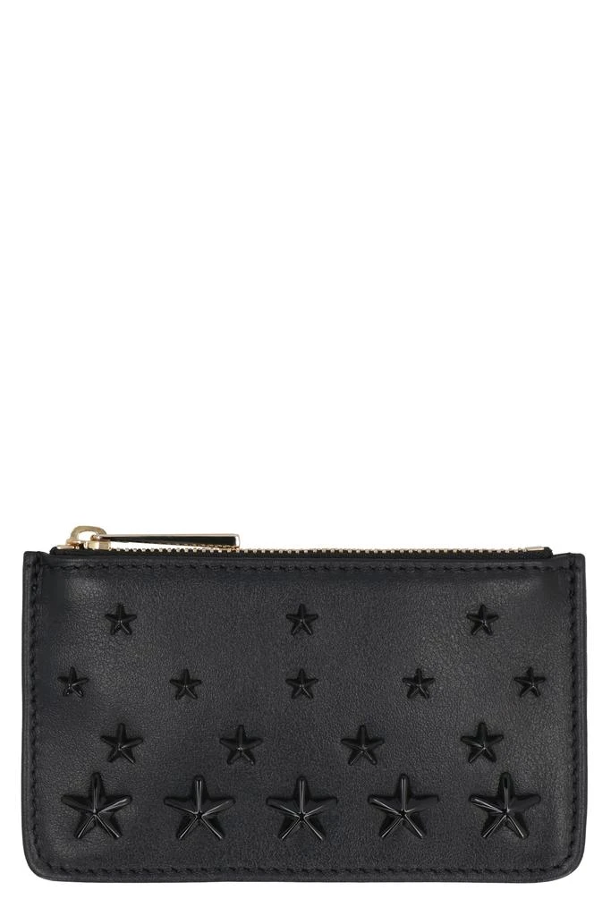 商品Jimmy Choo|NANCY LEATHER COIN PURSE POUCH,价格¥1199,第1张图片