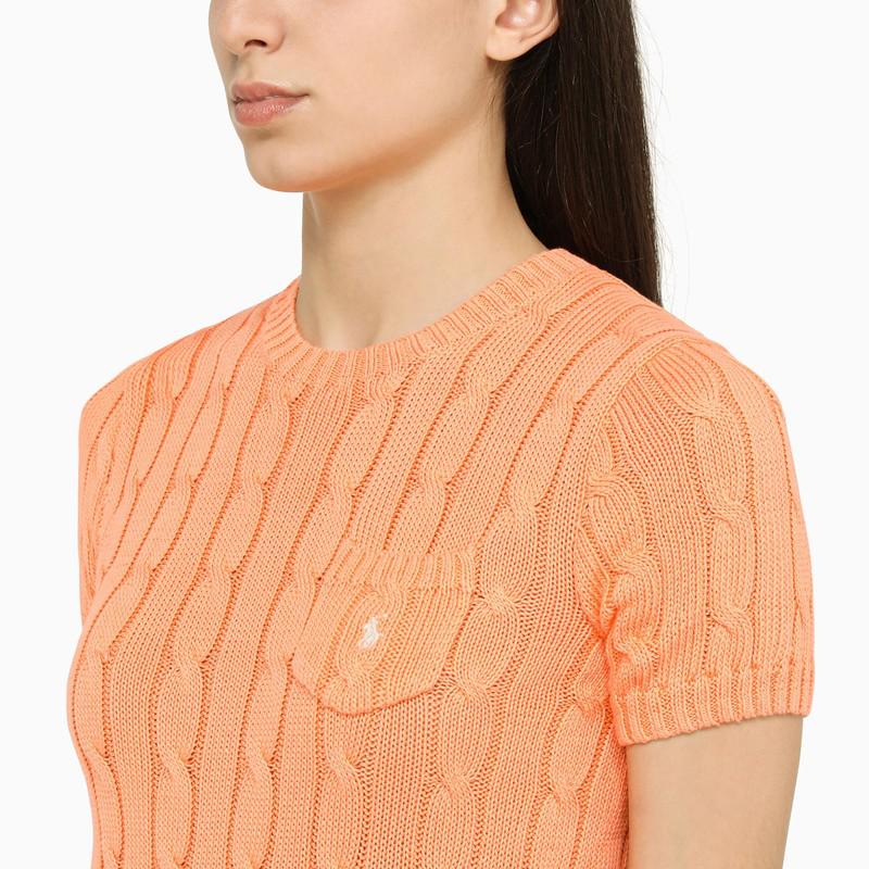 Orange top in knit商品第4张图片规格展示