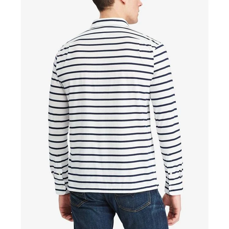商品Ralph Lauren|Men's Striped Jersey Polo,价格¥301,第3张图片详细描述