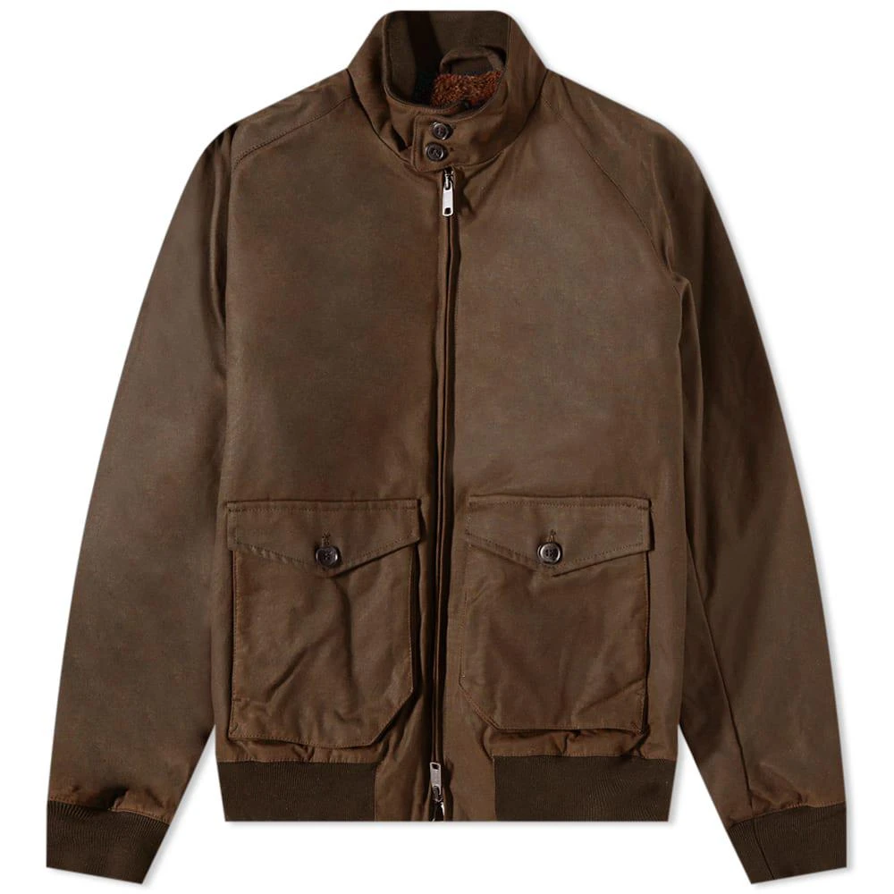 商品Baracuta|Baracuta G9 Waxed Harrington Jacket,价格¥2553,第1张图片