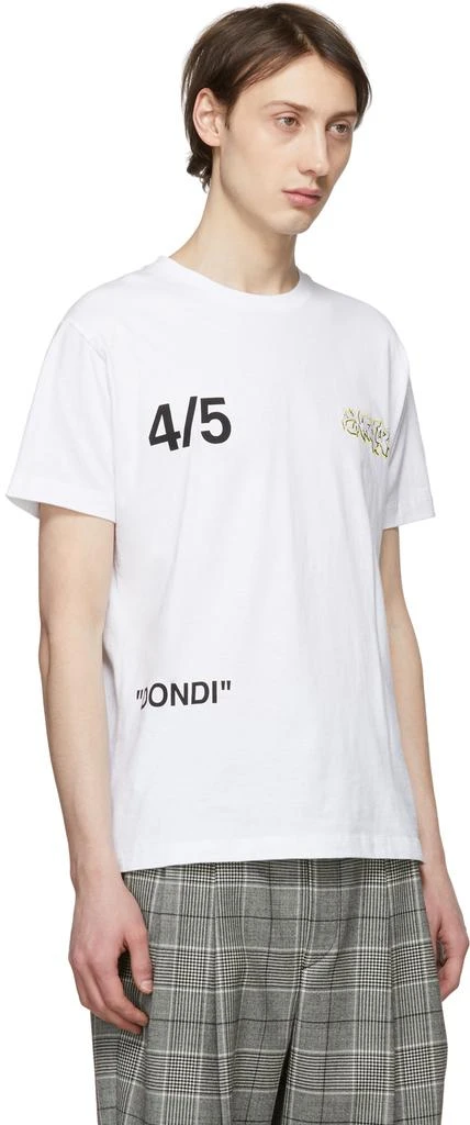 商品Off-White|White Bus Skinny T-Shirt,价格¥875,第2张图片详细描述