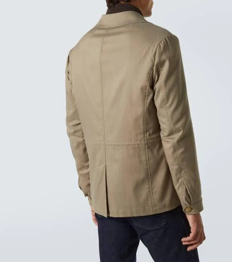 商品Canali|束带夹克,价格¥9284,第4张图片详细描述