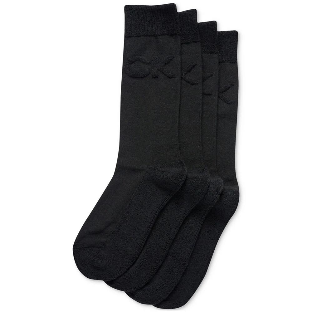 商品Calvin Klein|Men's 2-Pk. Reverse Terry Crew Socks,价格¥132,第1张图片