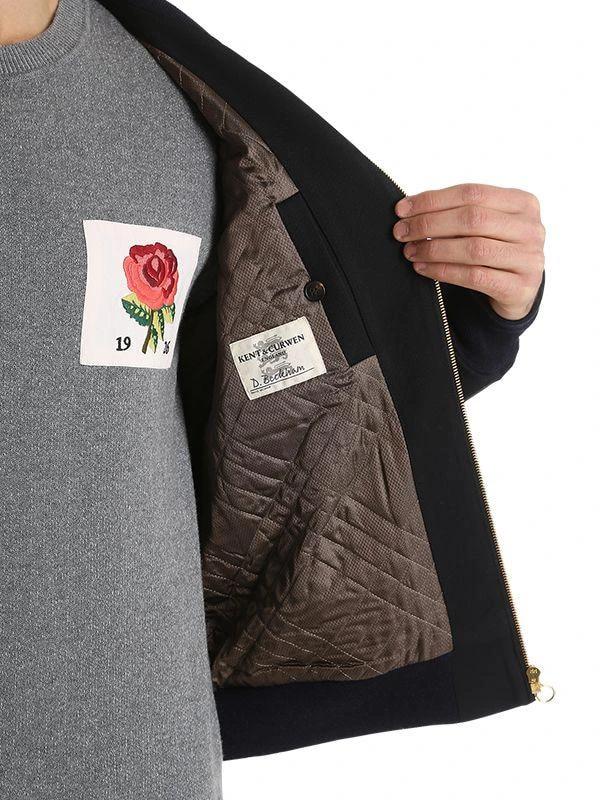 商品Kent & Curwen|Military Wool Bomber Jacket,价格¥6895,第5张图片详细描述