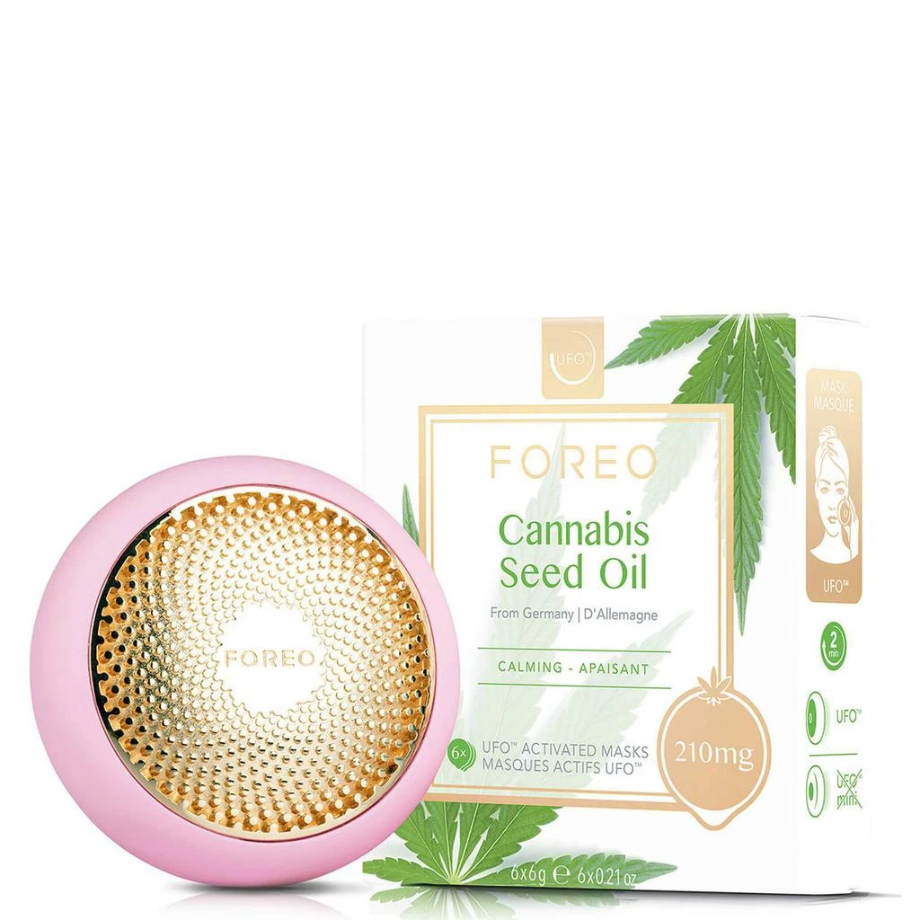 商品Foreo|FOREO Cannabis Seed Oil UFO Calming Face Mask (6 Pack),价格¥162,第4张图片详细描述