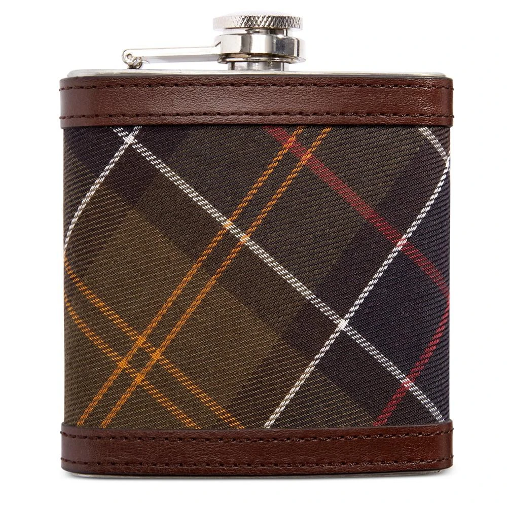 商品Barbour|Men's Plaid Hip Flask,价格¥179,第1张图片
