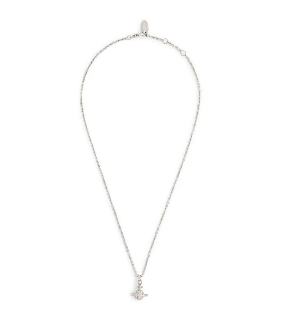 商品Vivienne Westwood|Small Crystal-Embellished Mayfair Orb Pendant Necklace,价格¥1121,第1张图片