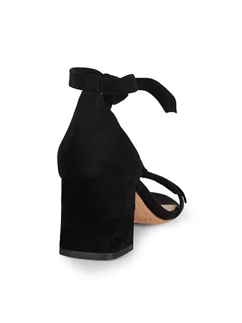 商品Alexandre Birman|Clarita Bow Suede Sandals,价格¥4415,第3张图片详细描述