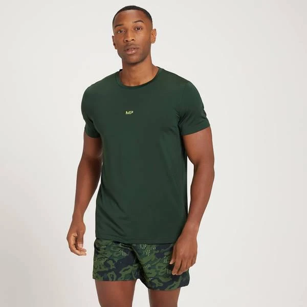 商品Myprotein|MP Men's Adapt Camo Print Short Sleeve T-Shirt - Dark Green,价格¥194,第1张图片