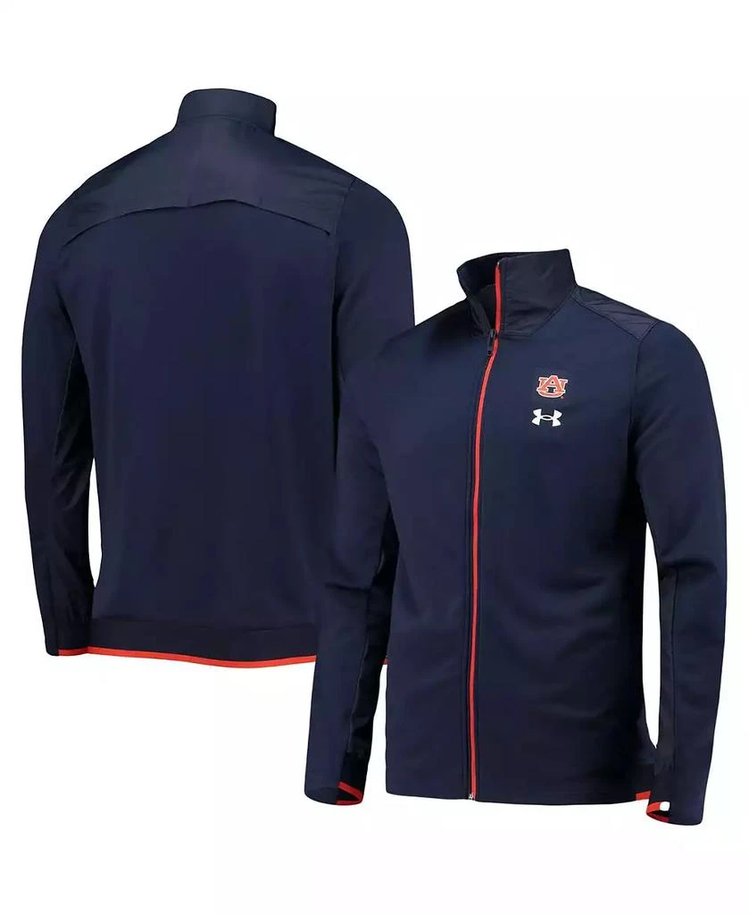 商品Under Armour|Men's Navy Auburn Tigers 2021 Sideline Command Full-Zip Jacket,价格¥608,第1张图片