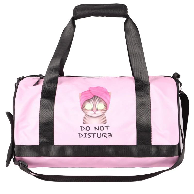 商品Avenue 22|Do not disturb cat pink adjustable strap bag,价格¥1466,第1张图片