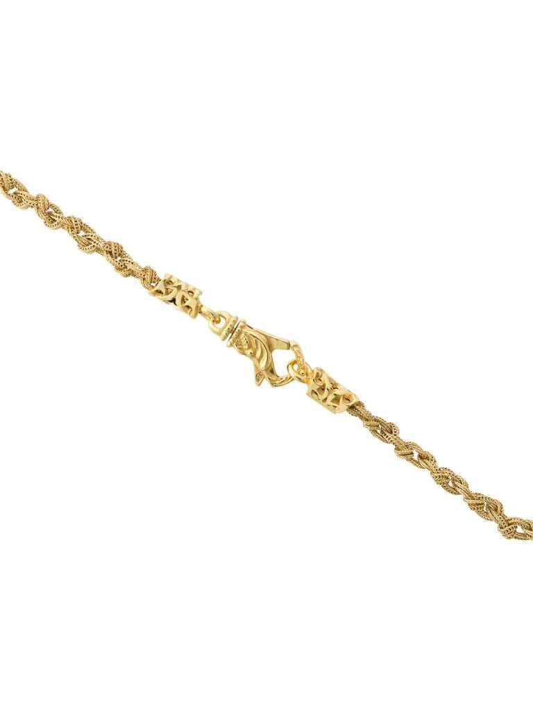 商品Emanuele Bicocchi|Braided Knot Chain Necklace,价格¥4077,第4张图片详细描述