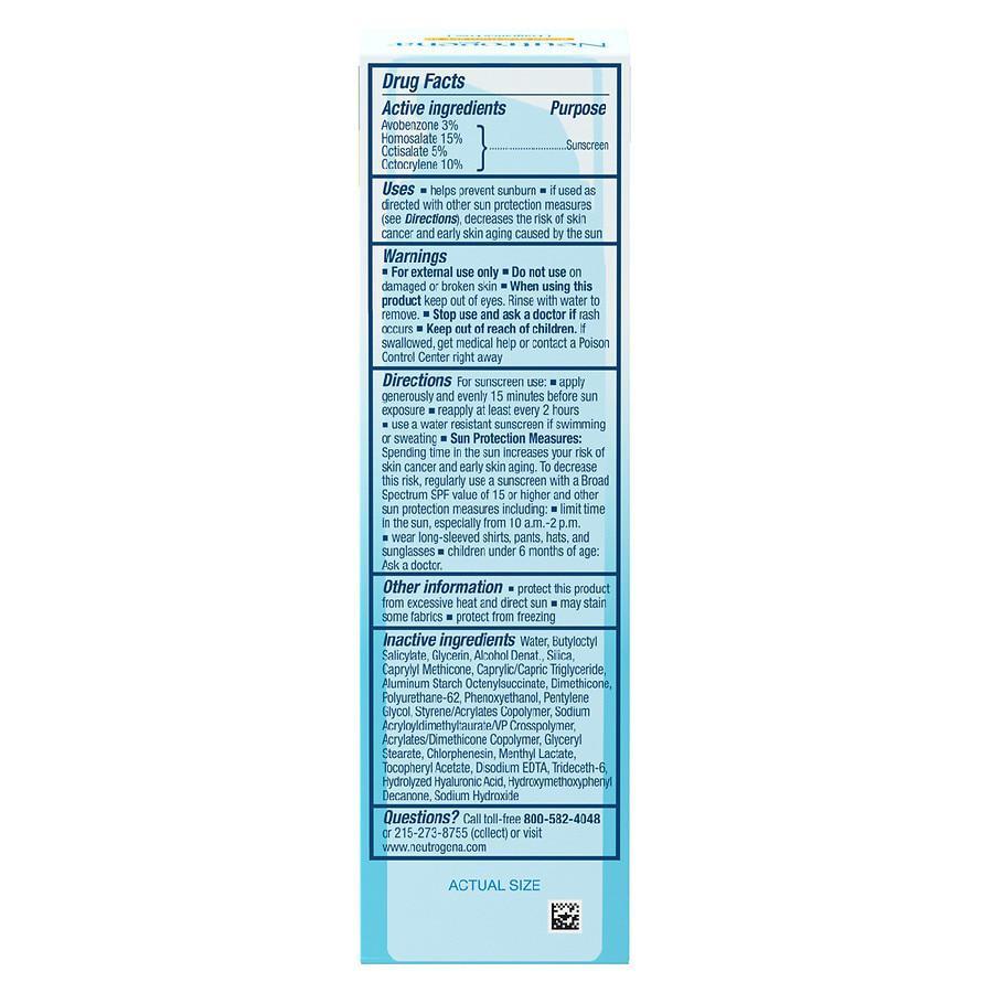 商品Neutrogena|Hydro Boost SPF 50 Hyaluronic Acid Moisturizer,价格¥194,第5张图片详细描述