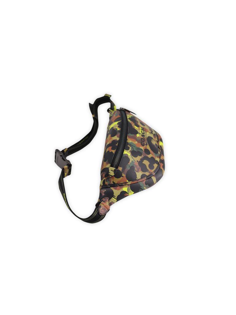 商品[二手商品] Coach|Coach League Belt Bag With Camo Print In Multicolor Leather,价格¥1266,第5张图片详细描述