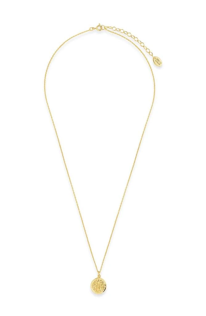 商品Sterling Forever|Cutout Disk Pendant Necklace,价格¥246,第2张图片详细描述