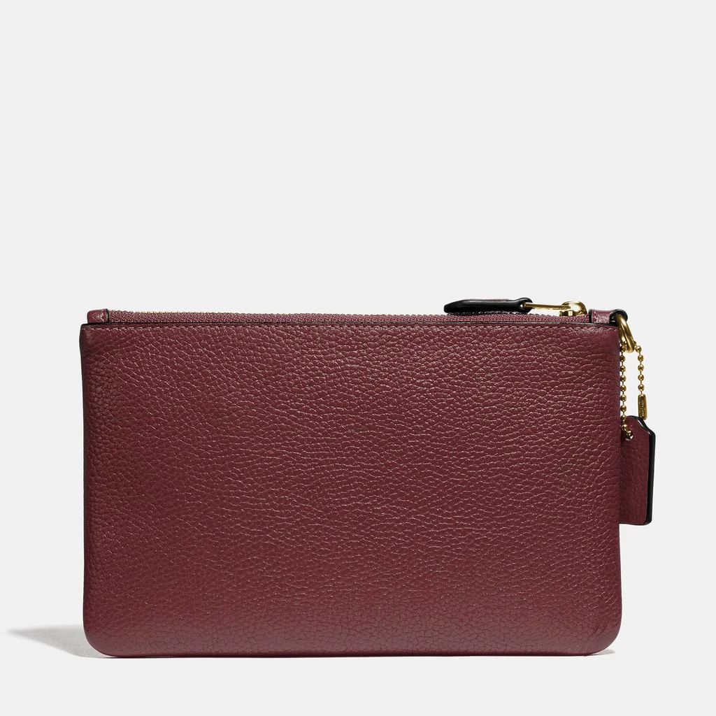 商品Coach|Coach Women's Signature Jacquard Small Wristlet - Stone Ivory,价格¥525,第3张图片详细描述