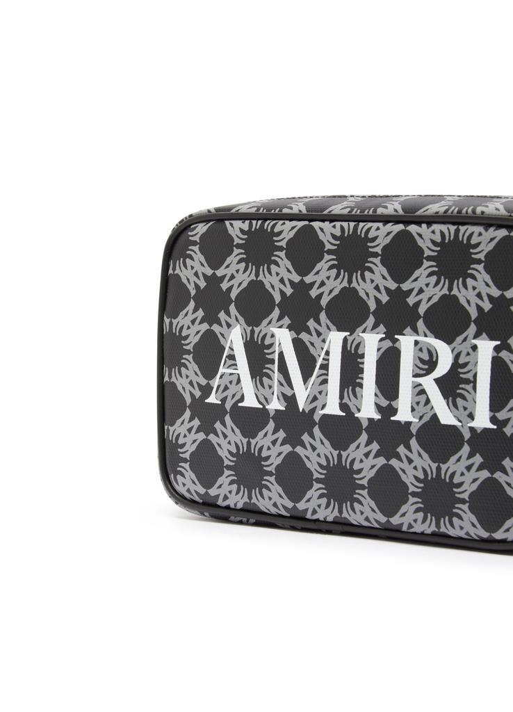 AMIRI MA Quadショルダーバッグ AMIRI SHOULDER BAG MA QUAD CROSSBODY MONOGRAM LEATHER Black