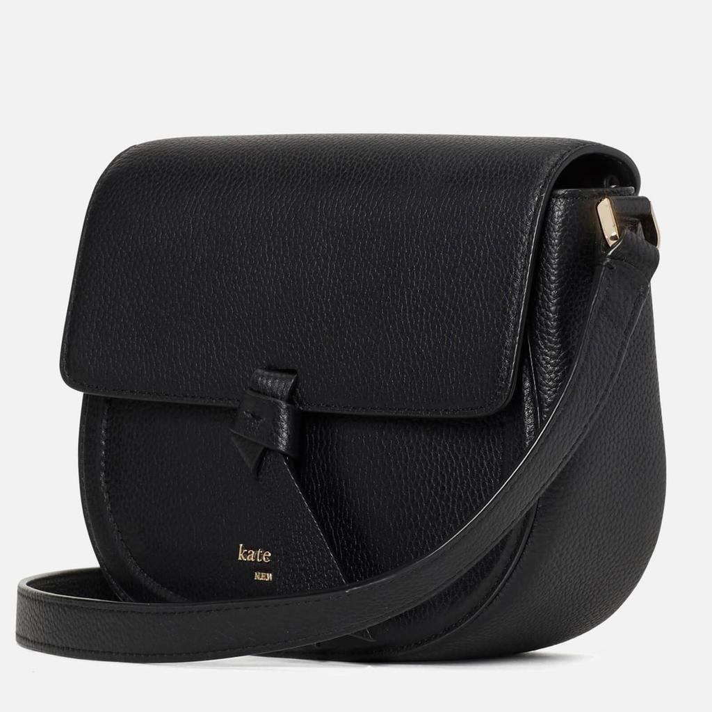 商品Kate Spade|Kate Spade New York Women's Knott Saddle Bag - Black,价格¥2070,第6张图片详细描述